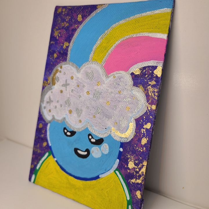 Dream 4x6 painting on canvas product image (2)