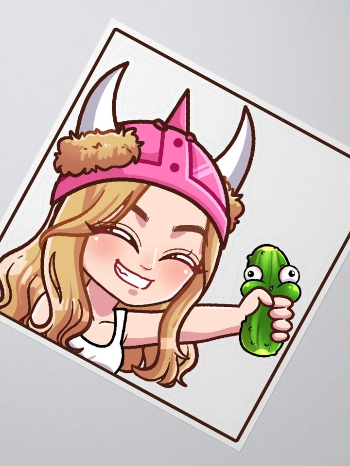Room temperature Gherkin Punkin Sticker product image (5)