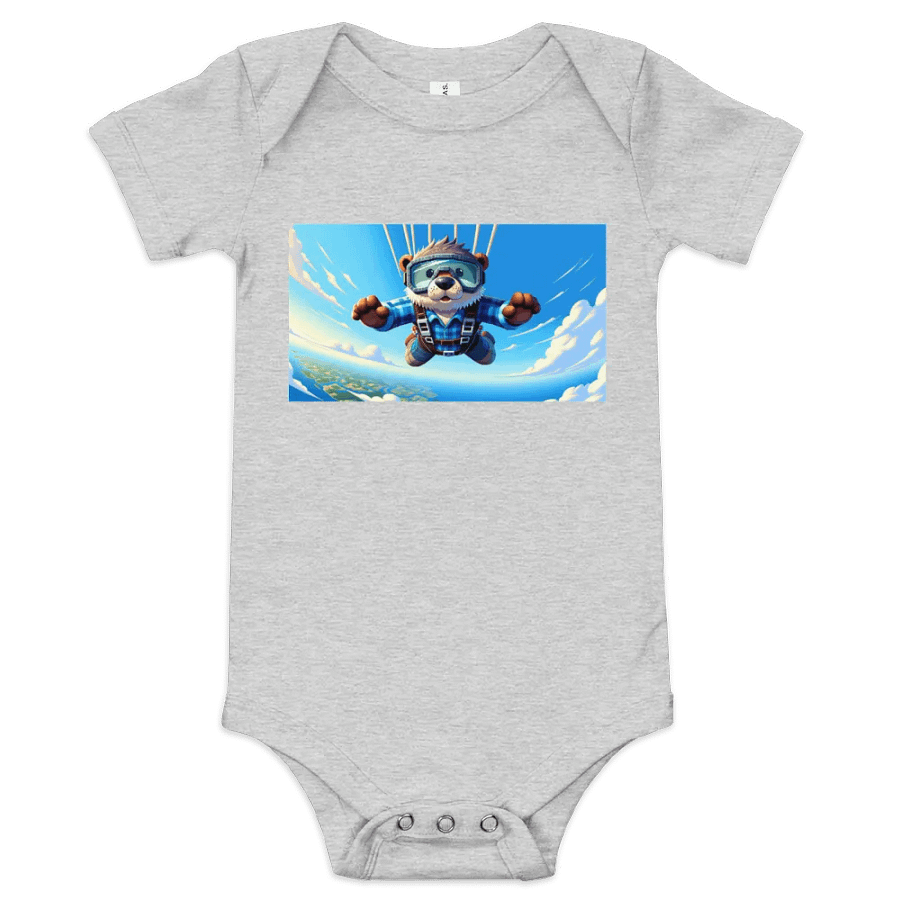 Skydiving Otter - Short Sleeve One Piece product image (4)