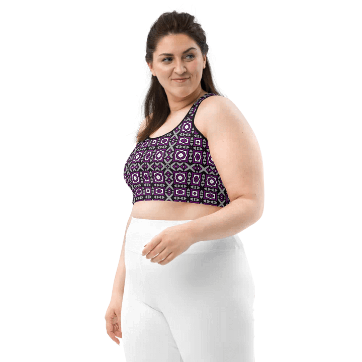 Asexual Abstract (3) - Sports Bra product image (1)