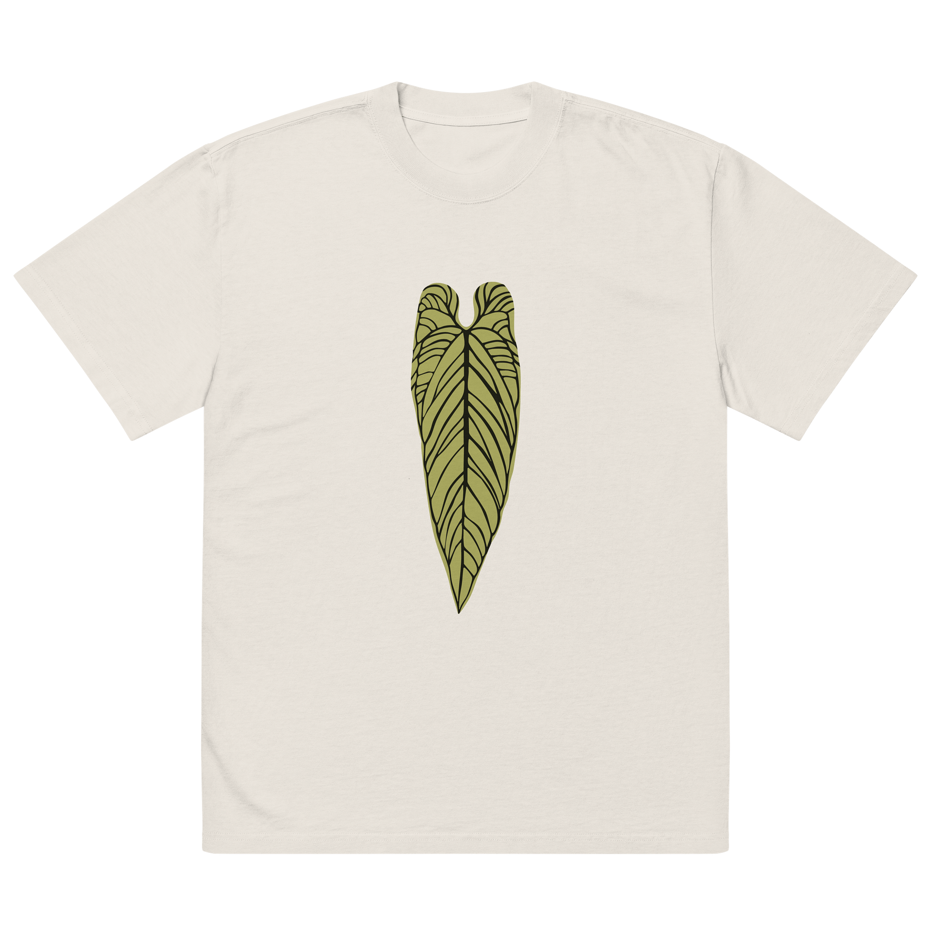 ANTHURIUM WAROCQUEANUM - Oversized Faded T-Shirt product image (2)