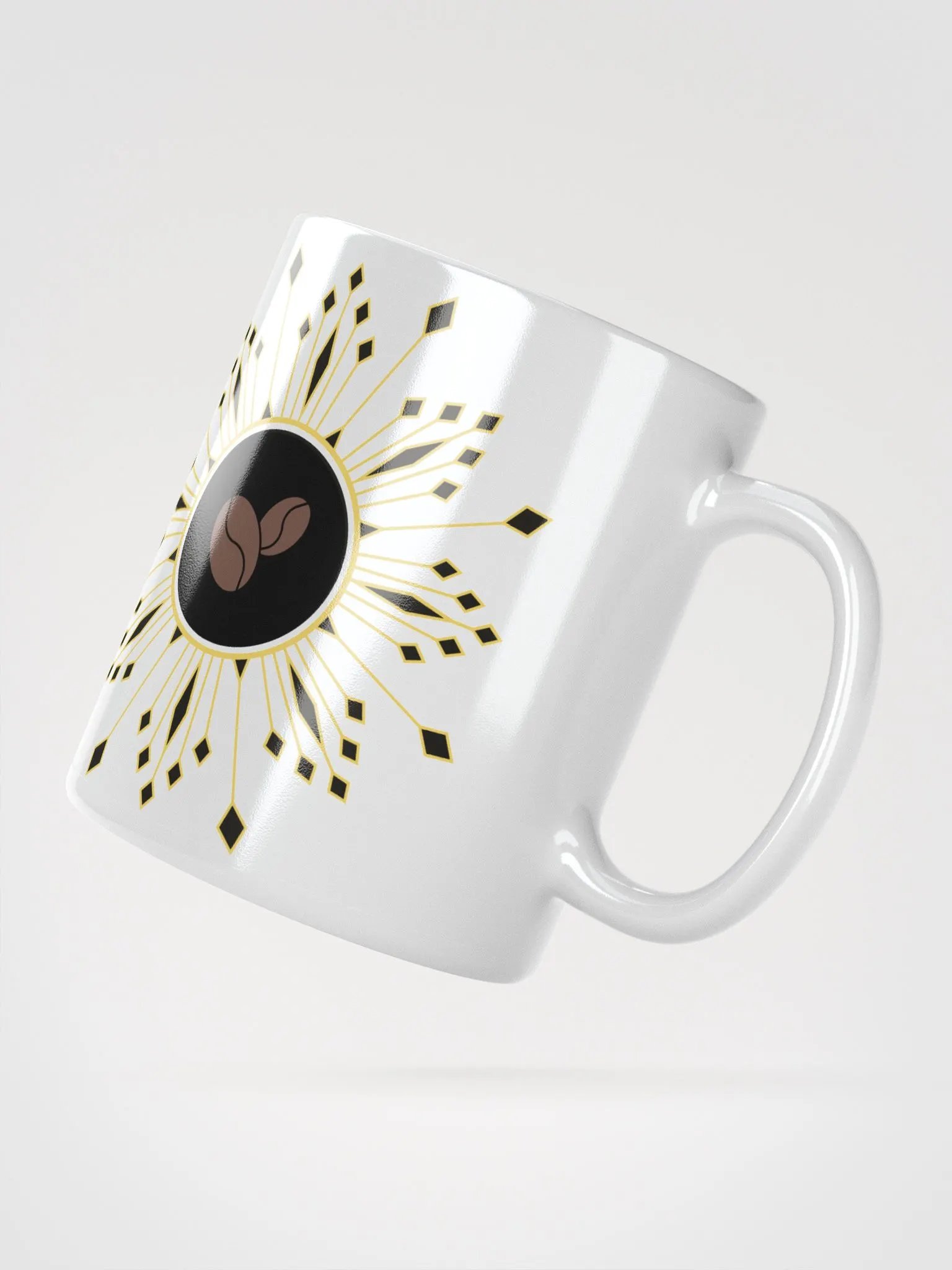 Coffee Bean Emblem Mug product image (4)