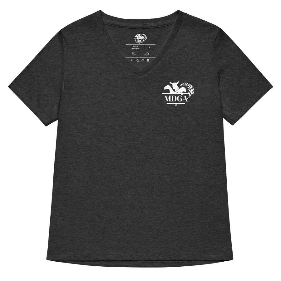 Mini Breeds Back Print V-Neck Shirt product image (6)