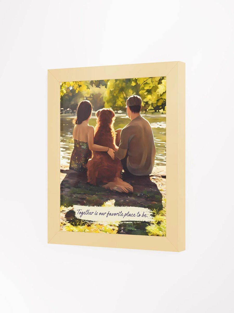 YOUR VALENTINE! / FRAMED HIGH-QUALITY MATTE POSTER / DIGITAL ART / ALL SIZES product image (4)
