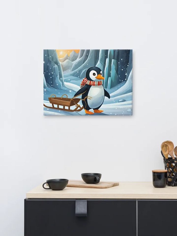 Winter Wonderland Penguin Canvas product image (2)