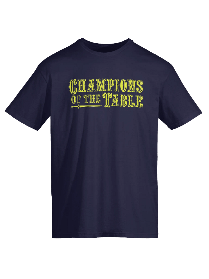 Retro Champions of The Table - Yellow product image (1)