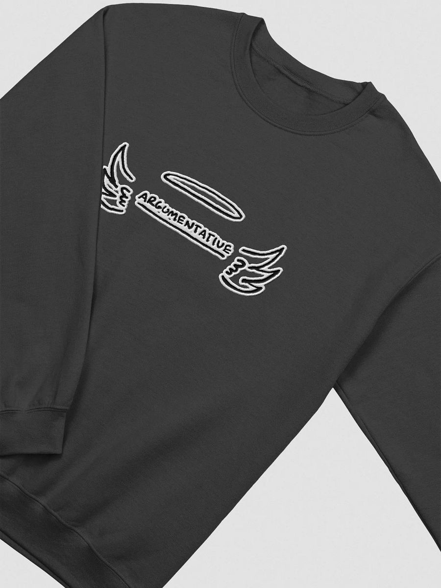 ANGELIC (lg. bubble design) embroidered crewneck product image (31)