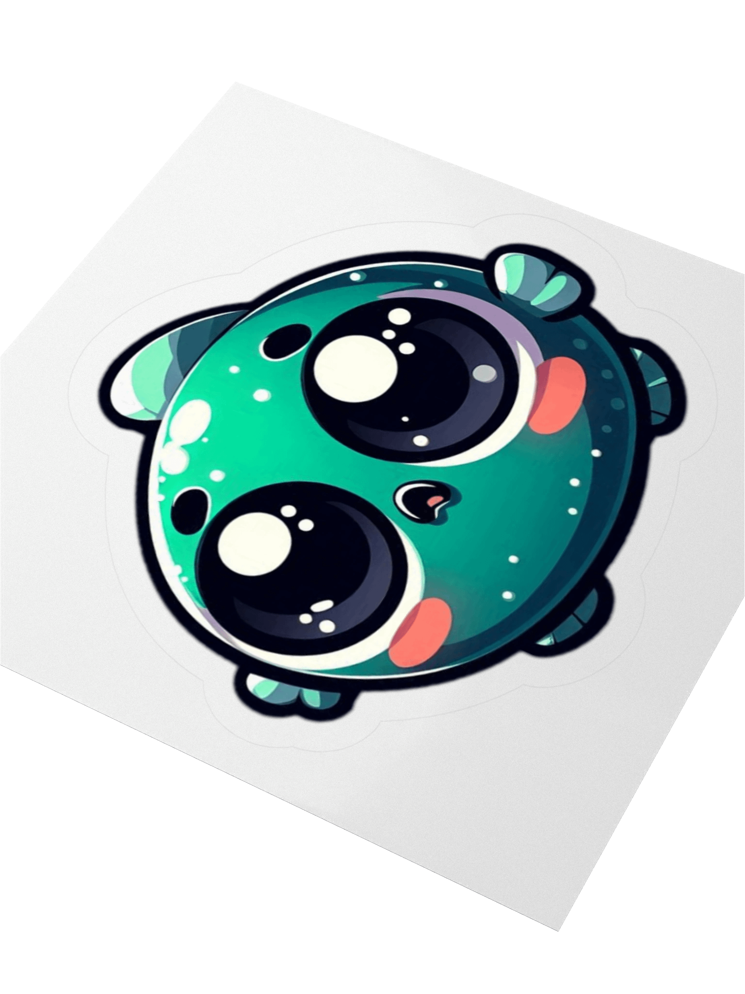 Ten Fiskr of Ægir #9 "Emerald" Sticker product image (6)