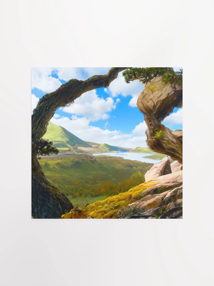Serene Arching Landscape Poster product image (1)