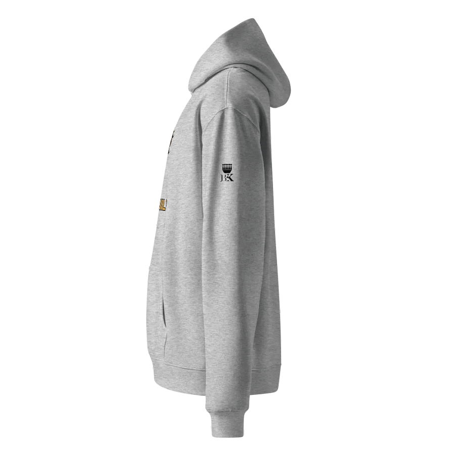 Stay Wild: Embrace the Lion Within Light Grey Hoodie product image (4)