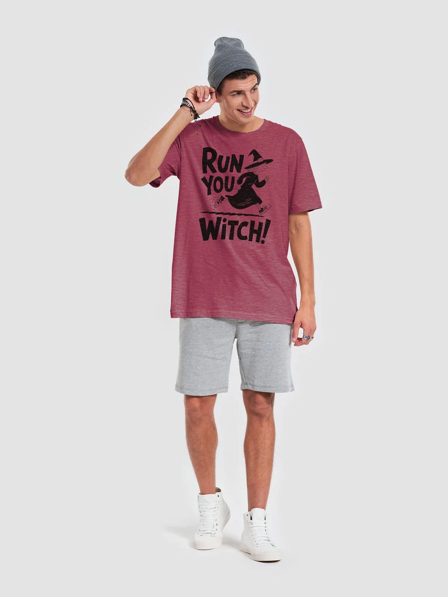Witchy Run - Motivational Witch Illustration T-Shirt product image (3)