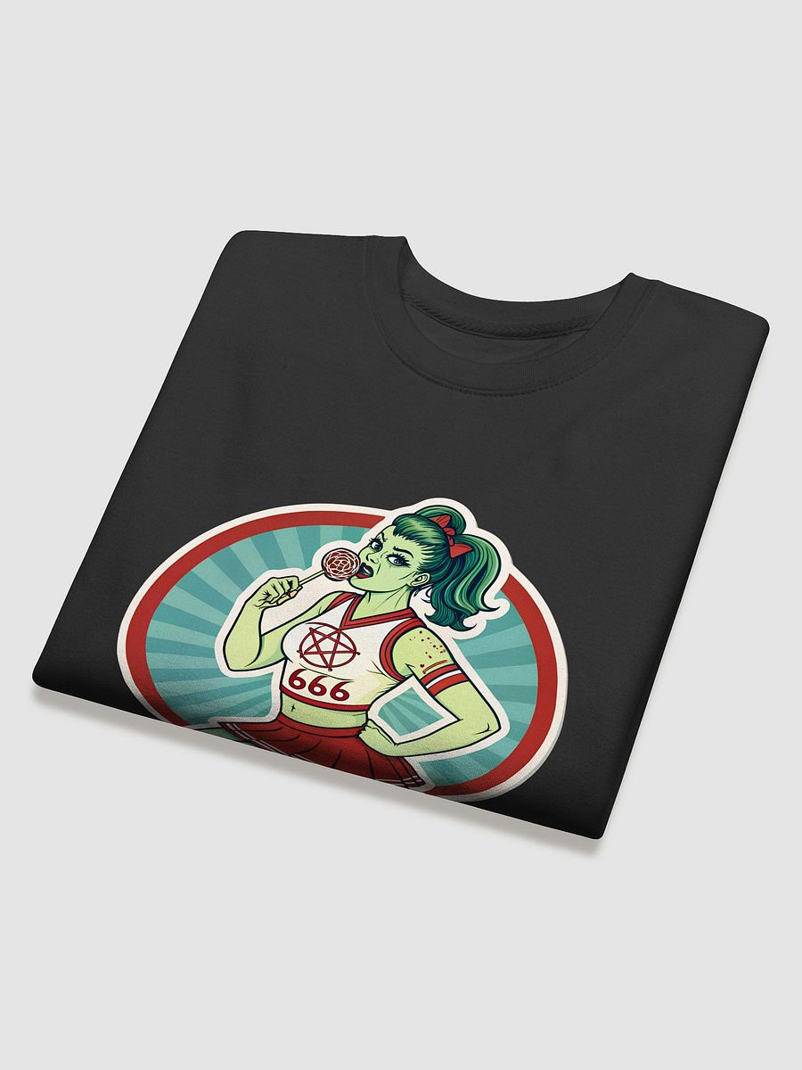 Zombie Satanic Cheerleader pinup girl Sweatshirt product image (13)