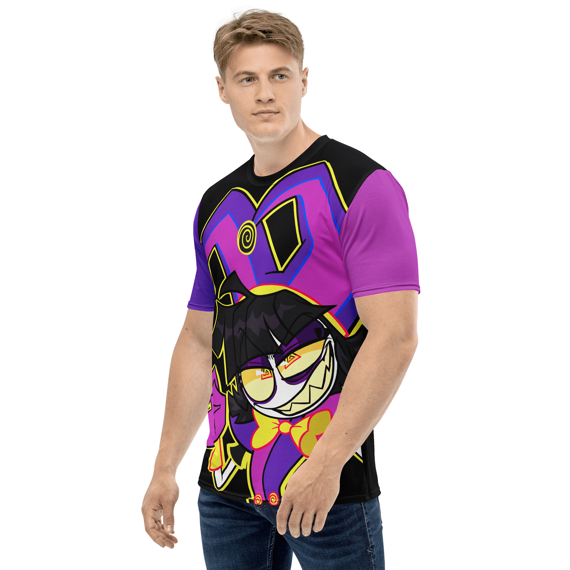 A Little Bit Bad - POX All Over Short Sleeve (Purple/Pink Sleeves) product image (3)