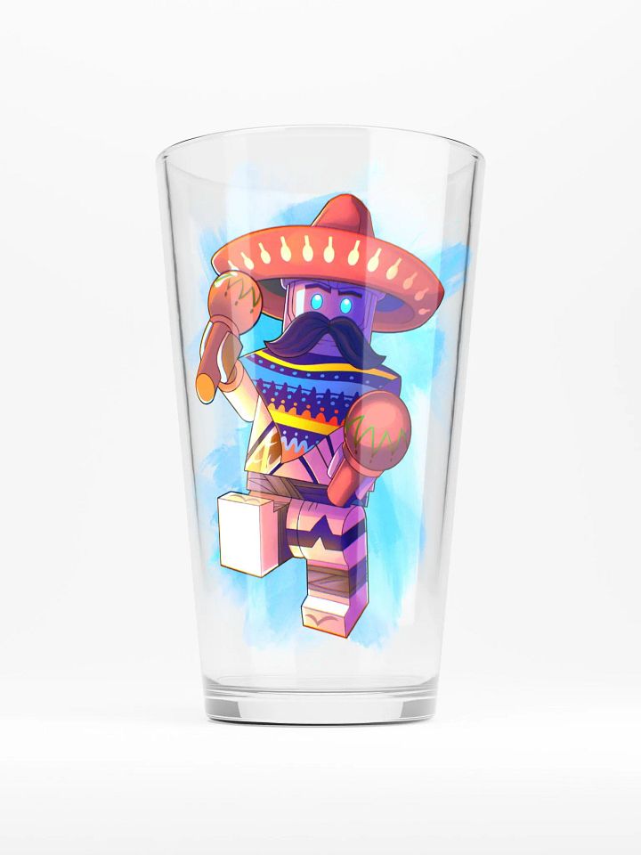Titanium Taco Pint Glass product image (1)