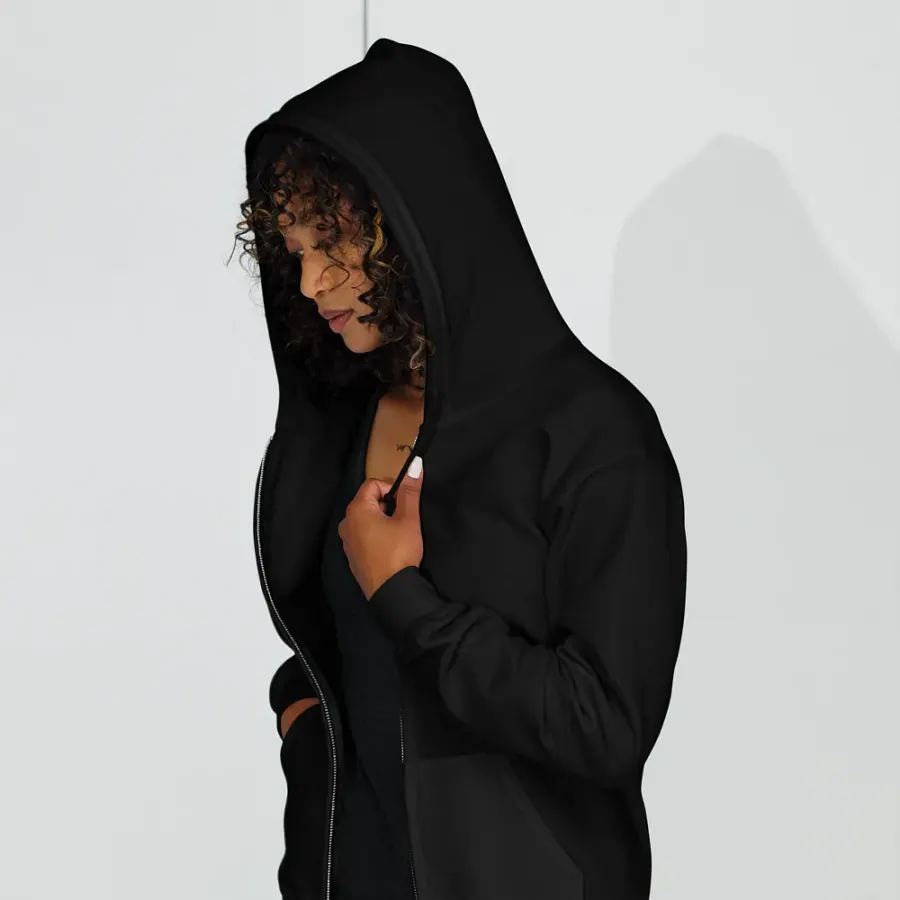 Mothman Lurk Life Zip Hoodie product image (7)