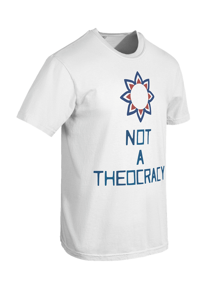 Not a Theocracy t-shirt product image (1)