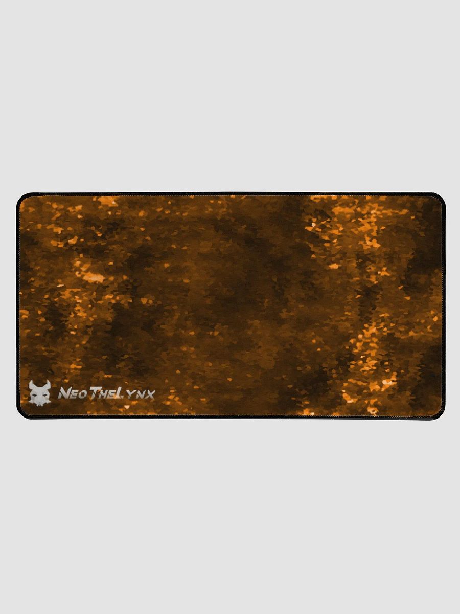 Orange Shards Desk Mat product image (1)