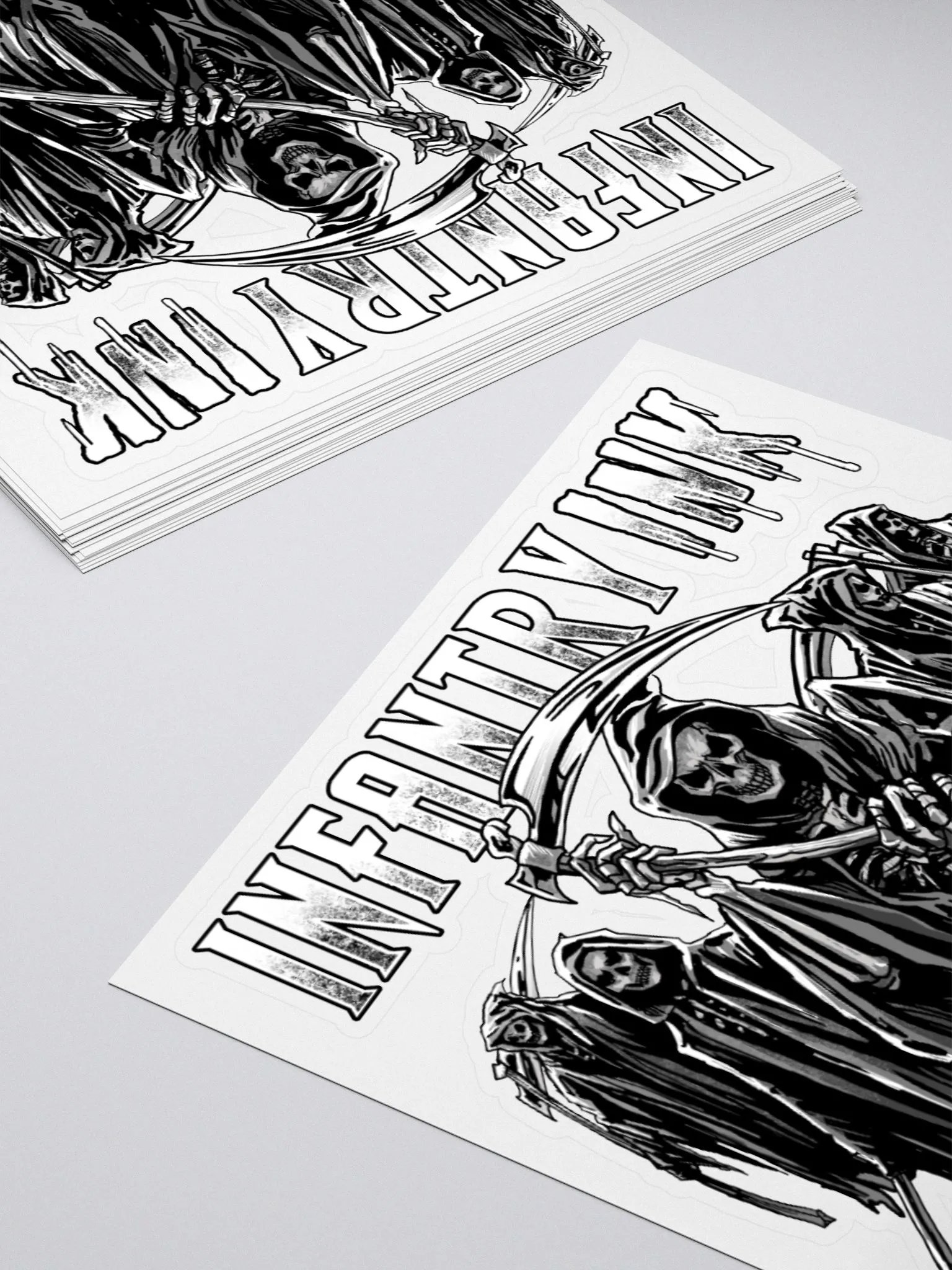 Infantry Reaper Kiss Cut Stickers product image (12)