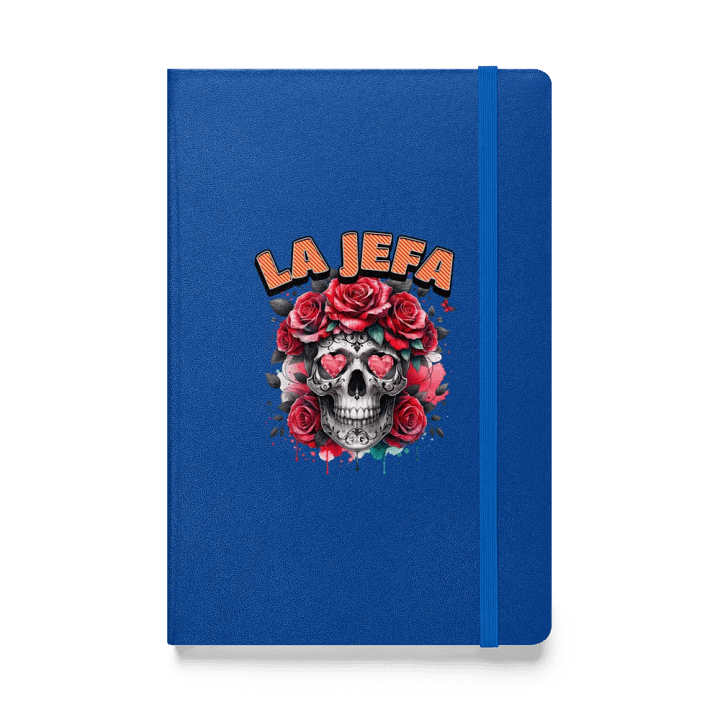 La Jefa Skull The Boss Hardcover Notebook product image (1)