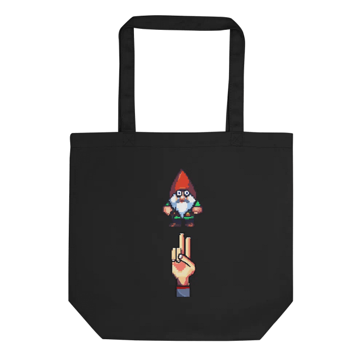 'Finger That Gnome' Tote Bag product image (1)