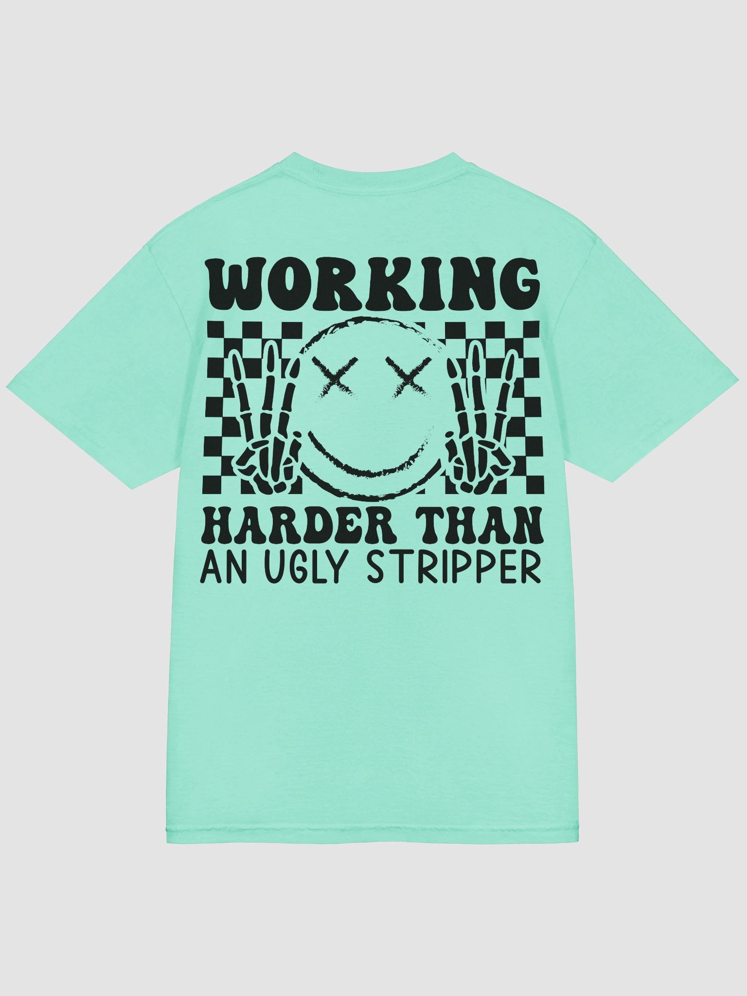 Working Harder Than an ugly Stripper: Heavyweight T-Shirt product image (47)