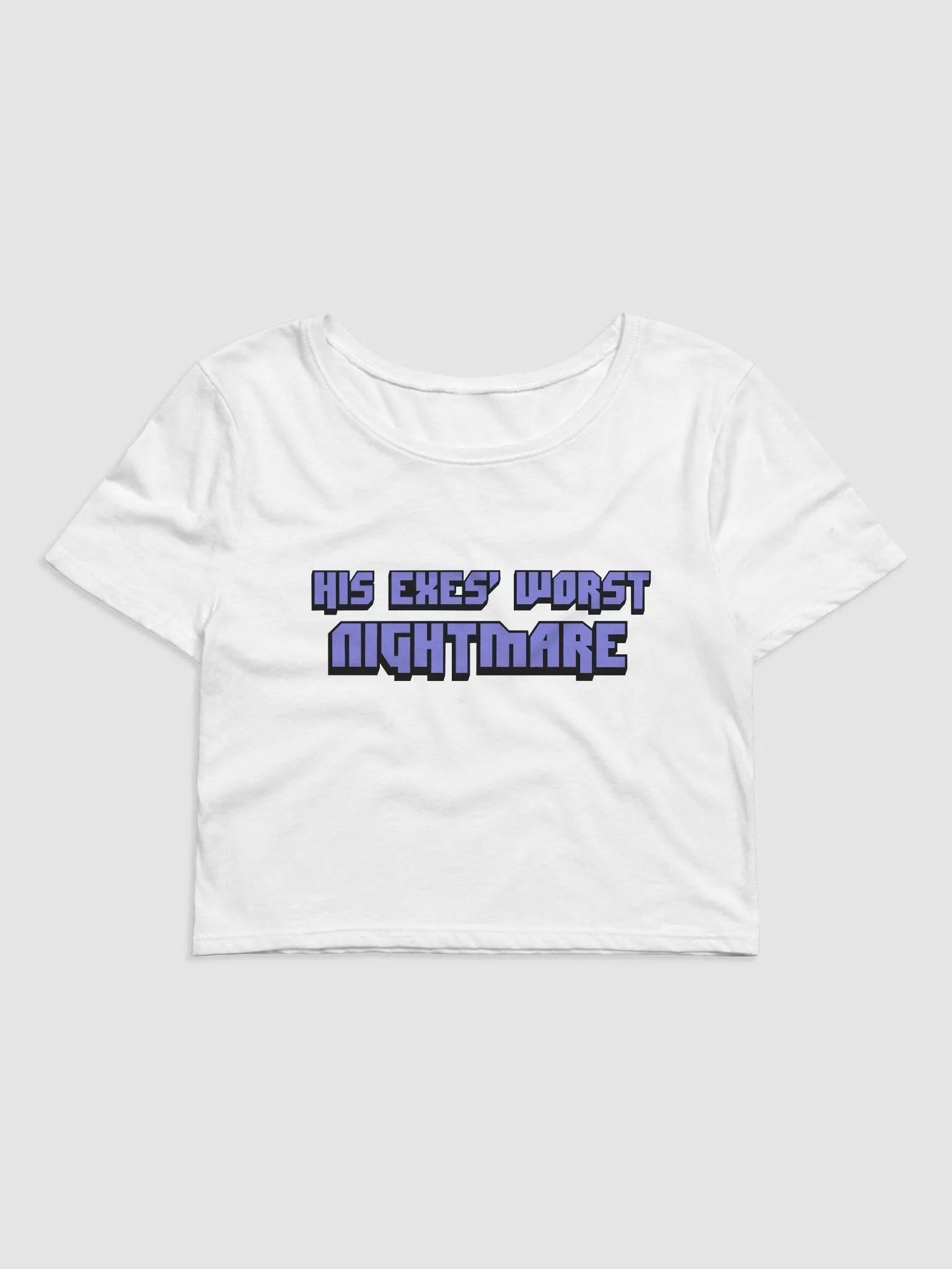 Reasonably Hateful Game crop top product image (3)