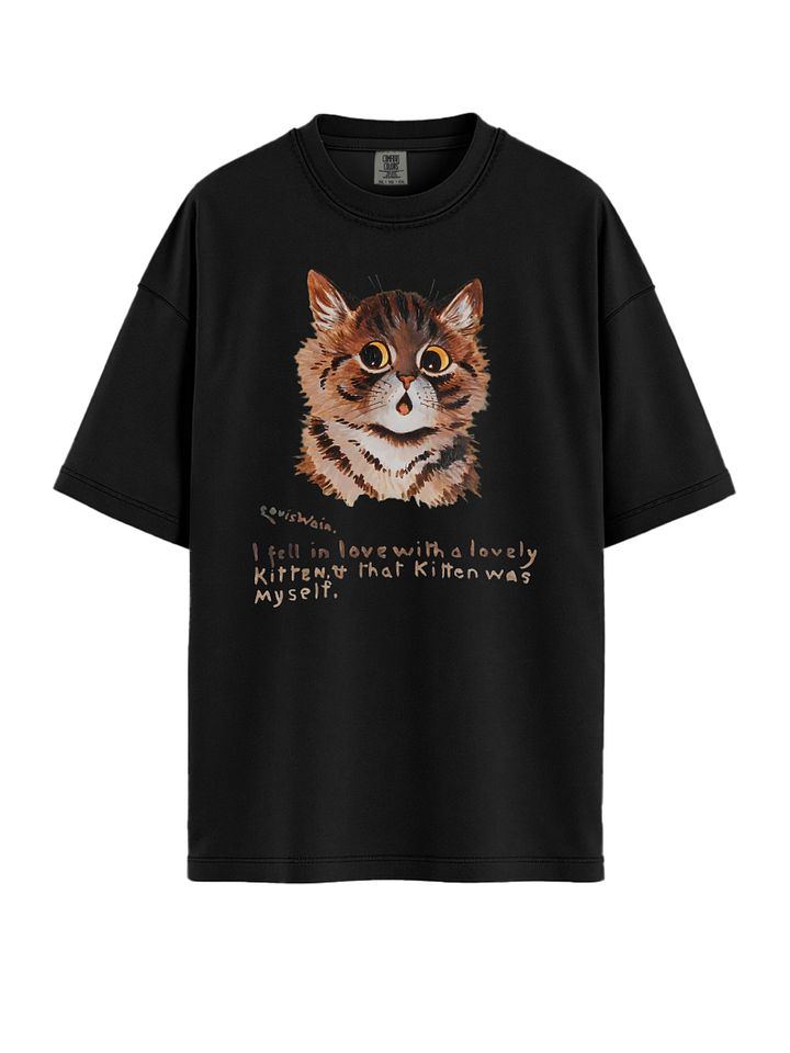 Louis Wain Cat Art T-Shirt product image (1)
