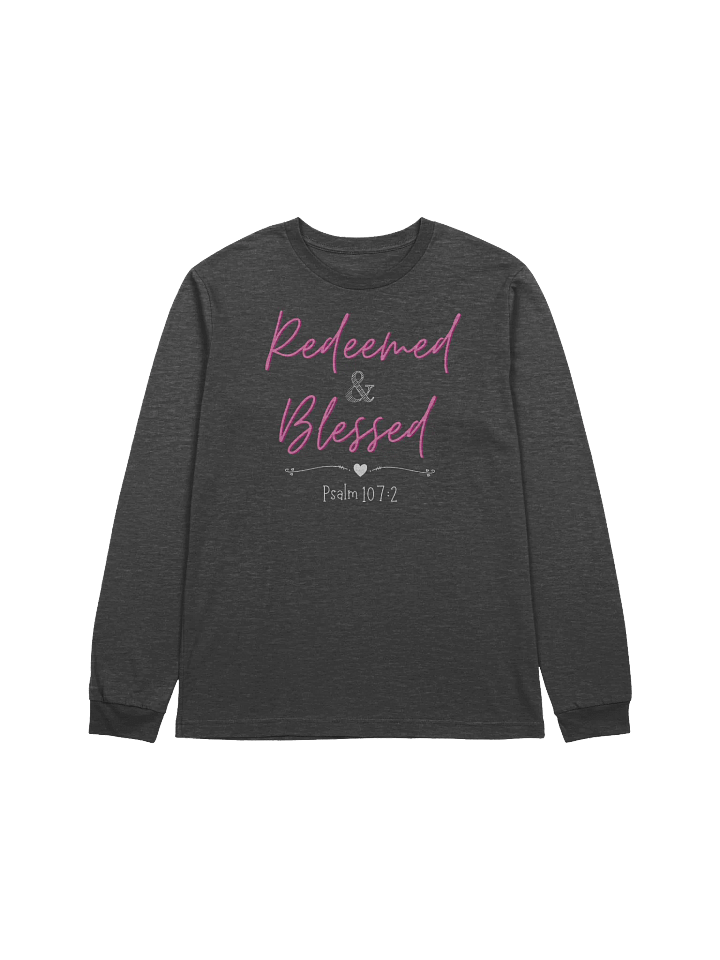 Redeemed & Blessed Long Sleeve Tee product image (1)
