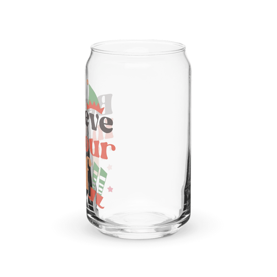 Believe In Your Elf Can-Shaped Glass product image (39)