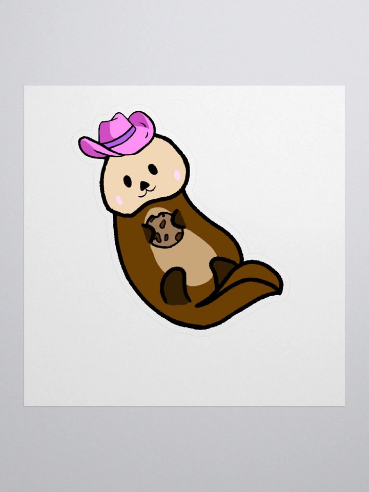 Potter The Otter Sticker product image (1)