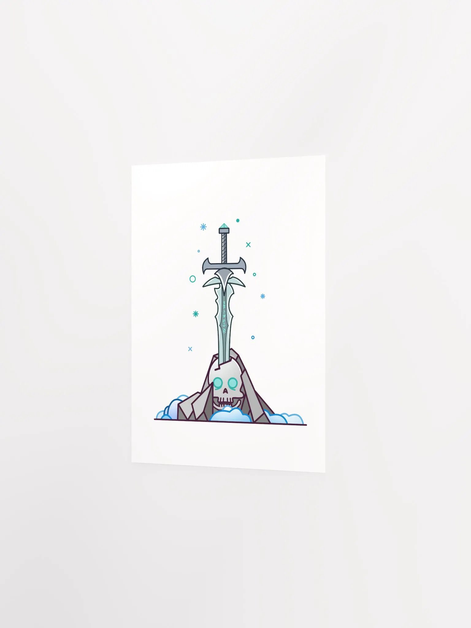 Sword in the Skull - Lich Variation - Poster product image (2)