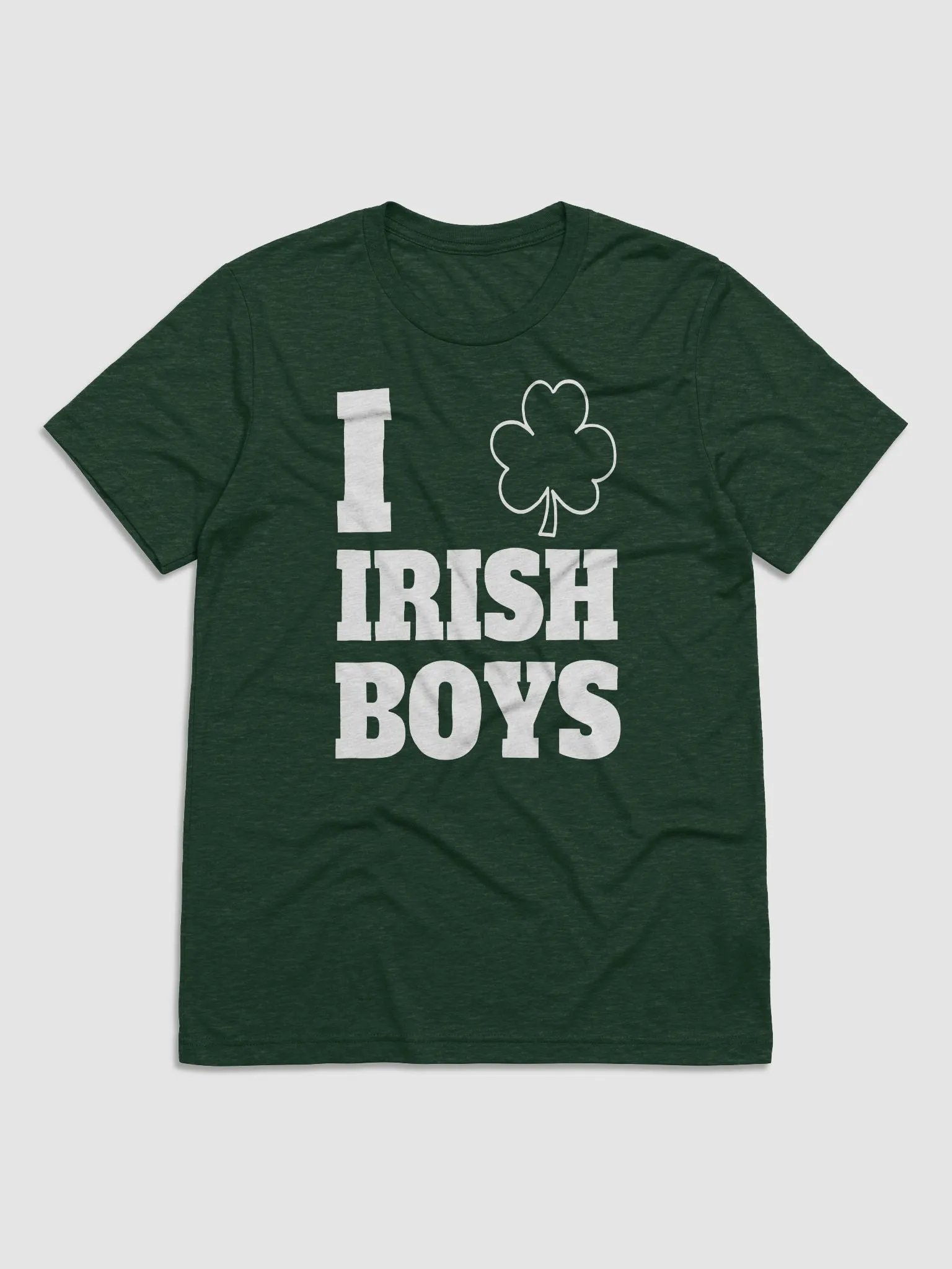 I Love Irish Boys T-Shirt – St. Patrick’s Day Tee product image (1)