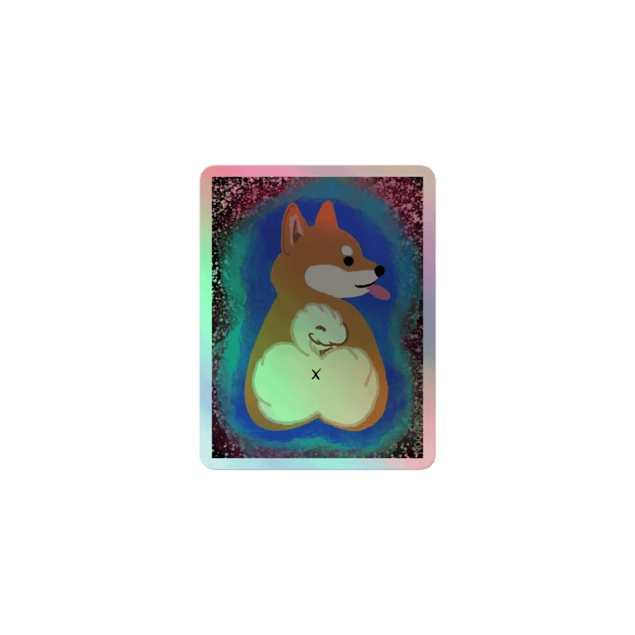 DekuSpace Holo Sticker product image (1)