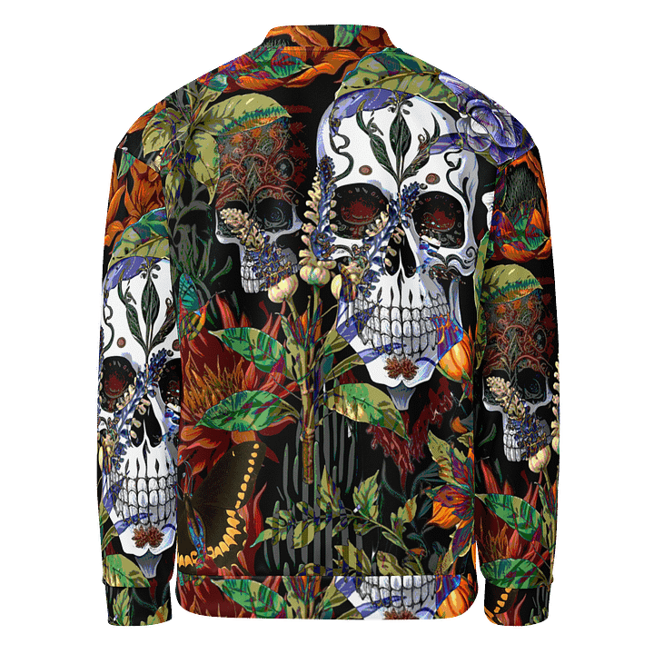 Fiesta de los Ancestros (Festival of the Ancestors) Bomber Jacket product image (2)