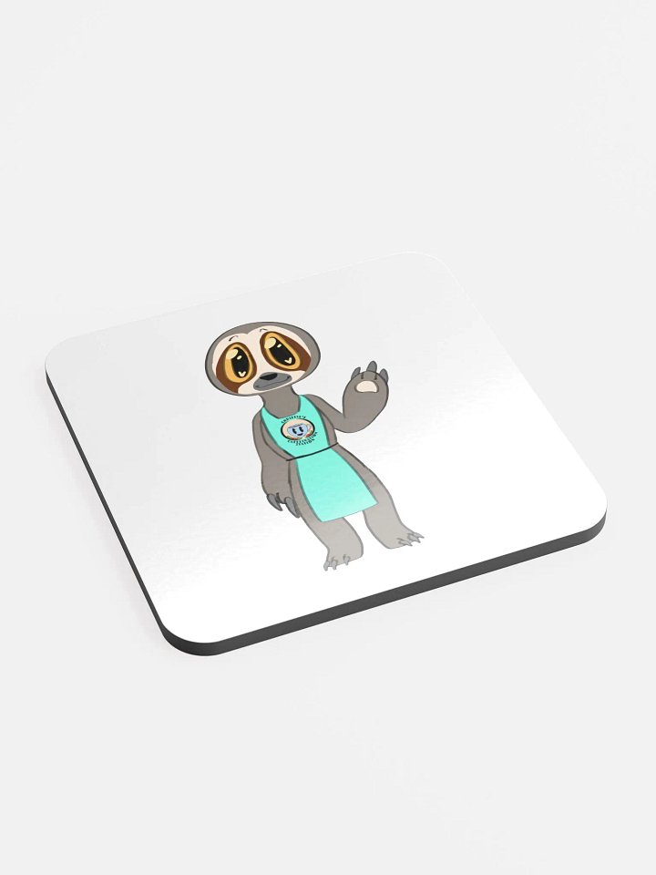 Bean Glossed Cork Coaster product image (2)