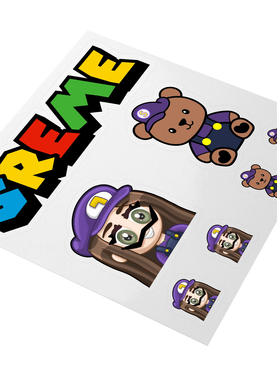 Super Sreme 64 Sticker Sheet product image (3)
