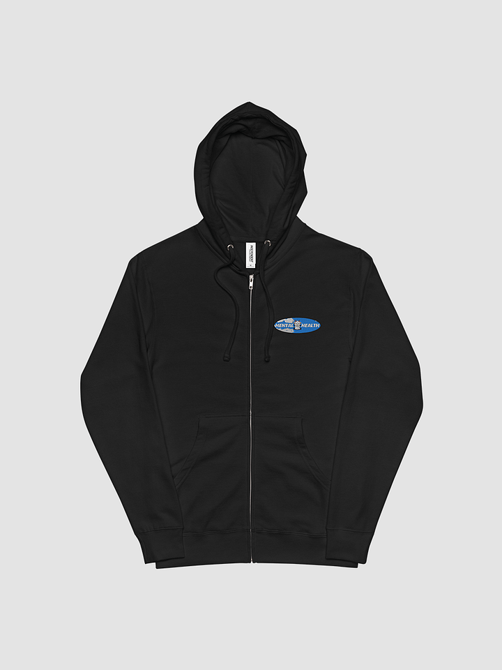 BOOGIE BATISTA MENTAL HEALTH Fleece Zip Up Hoodie product image (1)