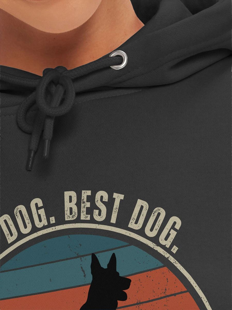 Retro German Shepherd Circle Hoodie product image (7)