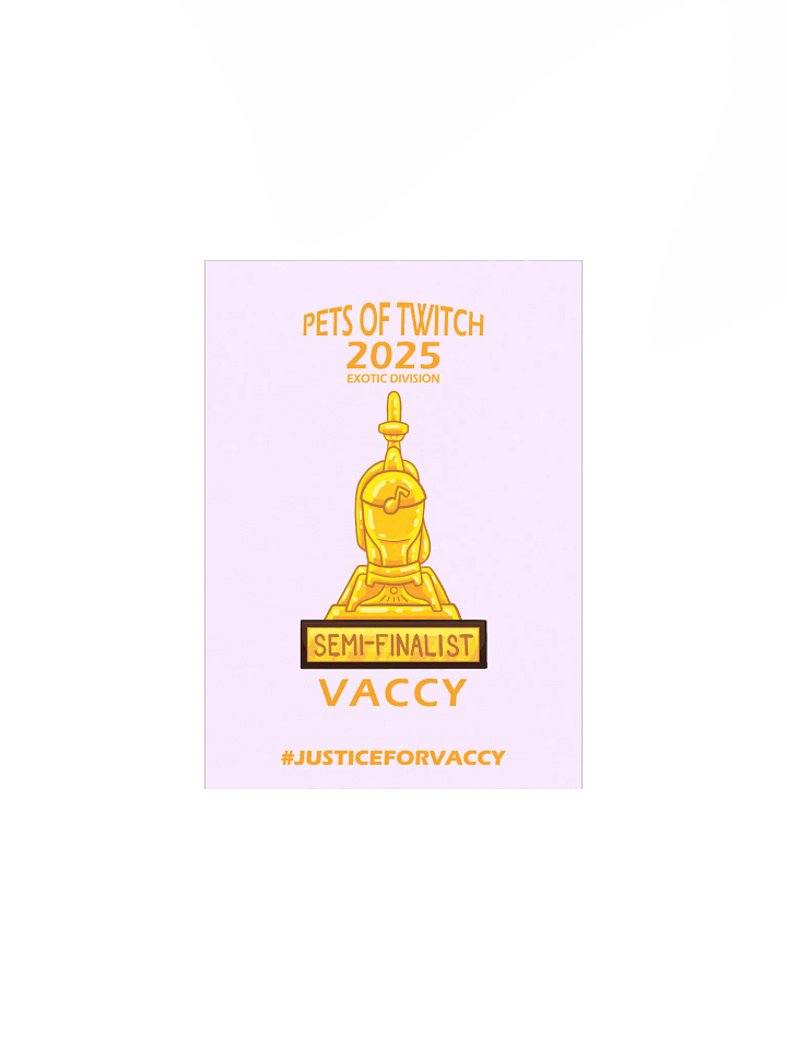 #JusticeForVaccy Print product image (1)
