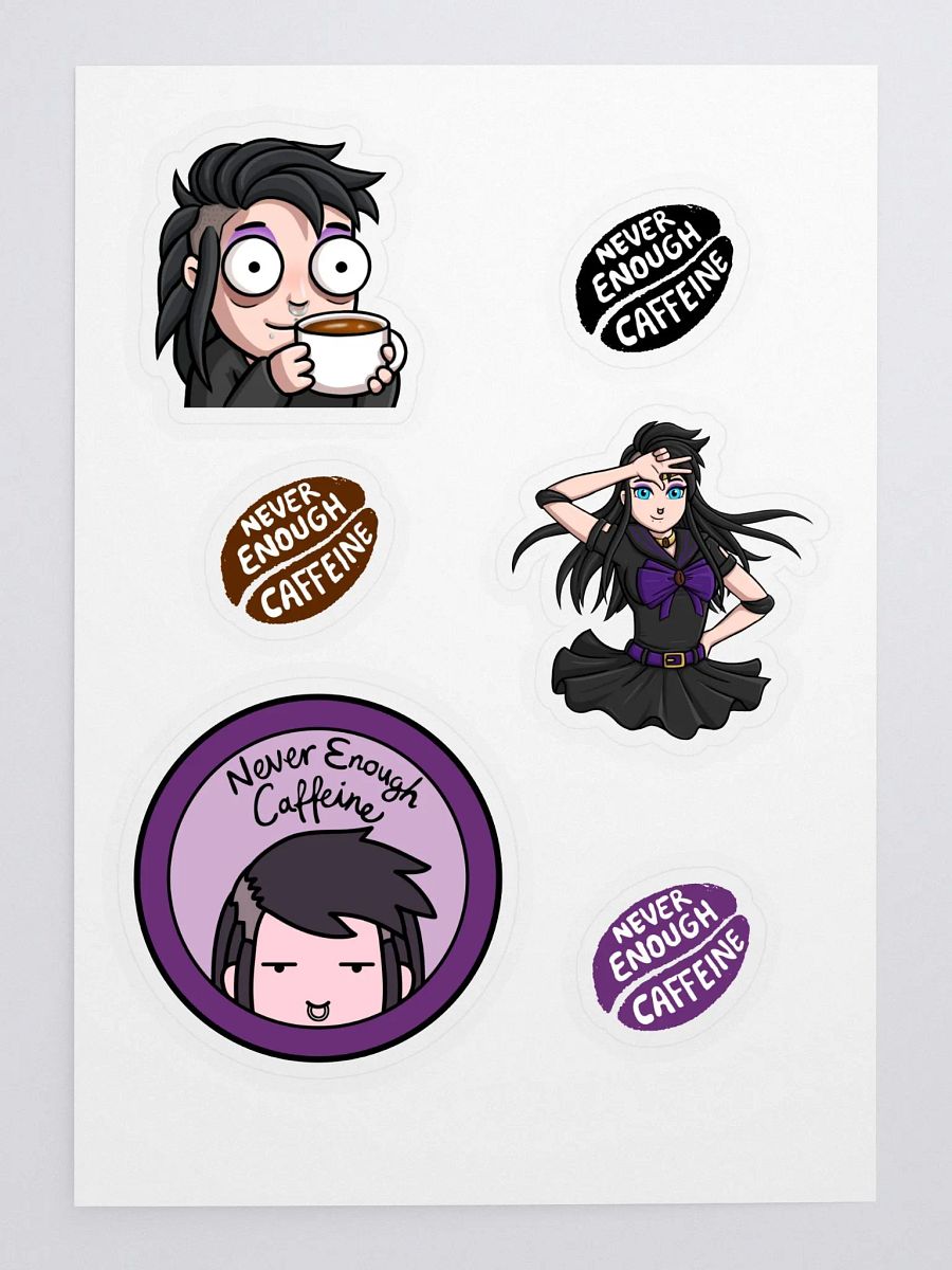 Caffeine Lover's Sticker Collection product image (3)