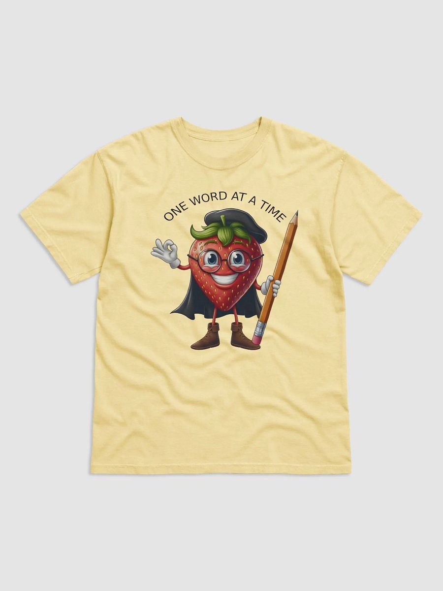 Funny Cute Cartoon Strawberry Artist Graphic T-Shirt product image (1)