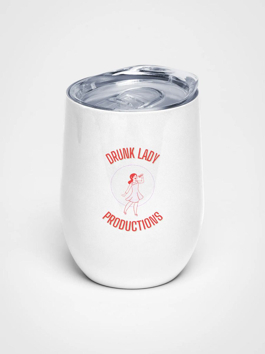 Official Drunk Lady Wine Tumbler 🍷 product image (1)