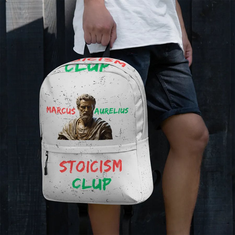Marcus Aurelius Stoic Backpack product image (4)
