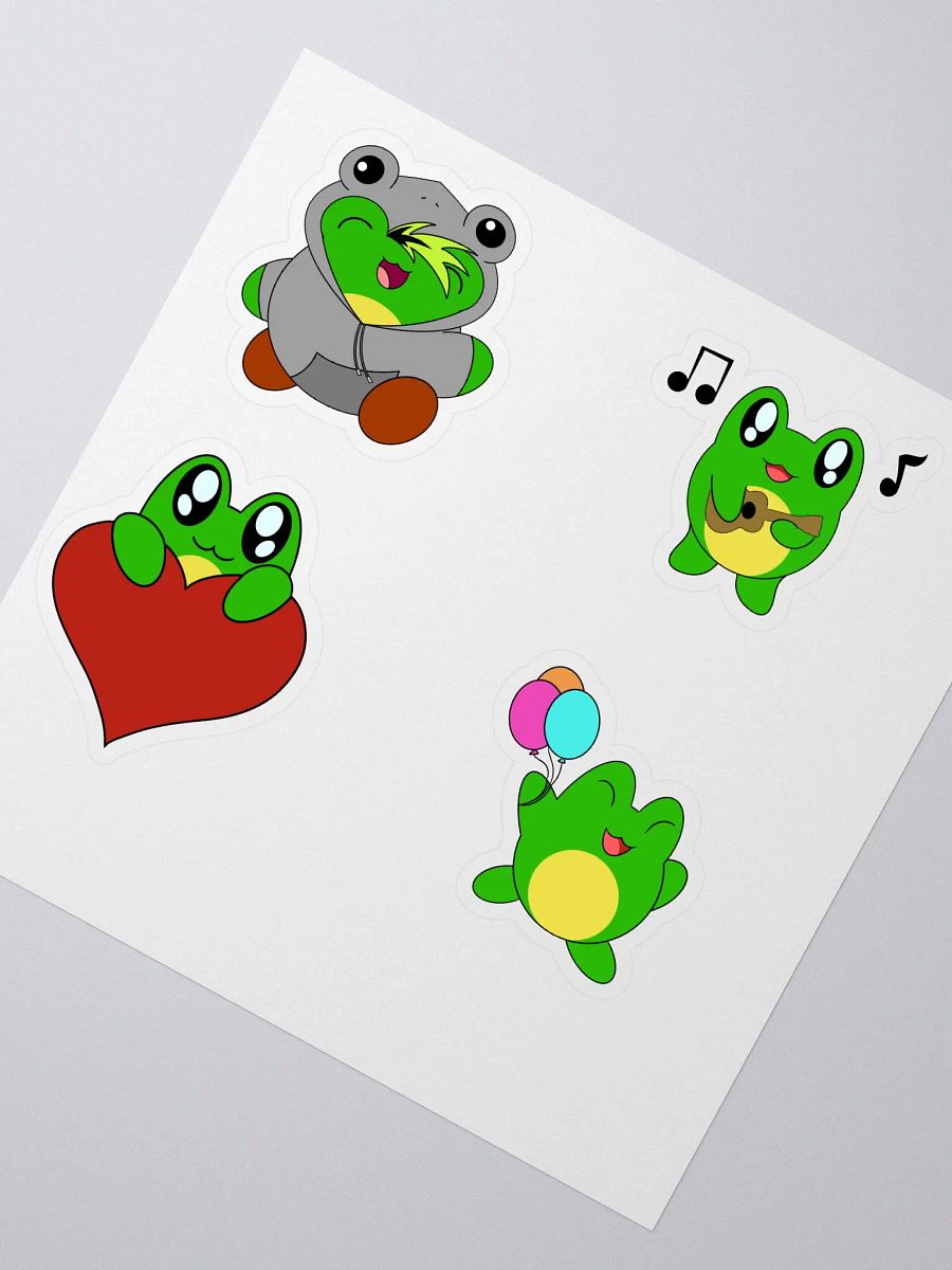 Frog Sticker Sheet product image (2)