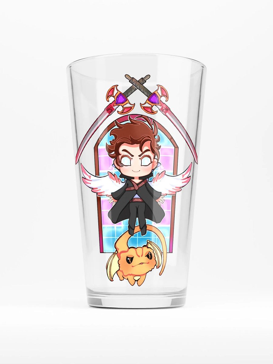 The Adorable Warrior Duo Pint Glass product image (1)