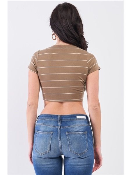 Stripped crop top product image (2)