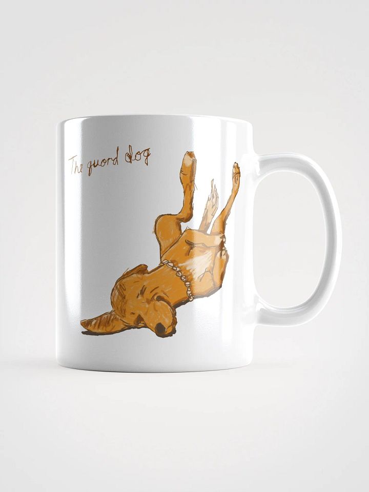 The guard dog, White Mug product image (2)