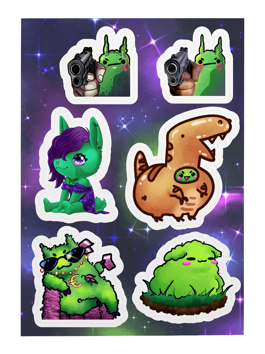 HneuHorde w/ Sitter - Sticker Sheet product image (3)