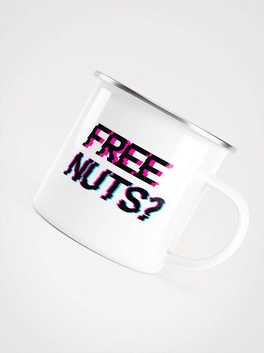 Free Nuts? Enamel Mug product image (5)