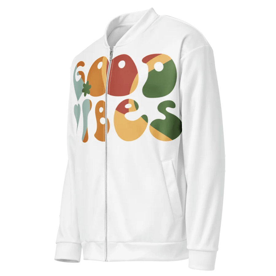 Vibrant Vibes Custom Bomber Jacket product image (3)